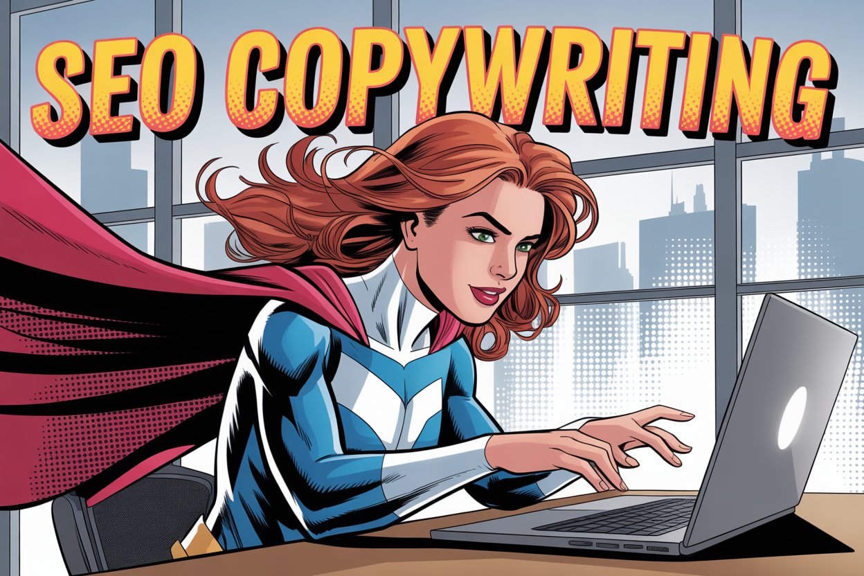 SEO copywriting - superbohaterka