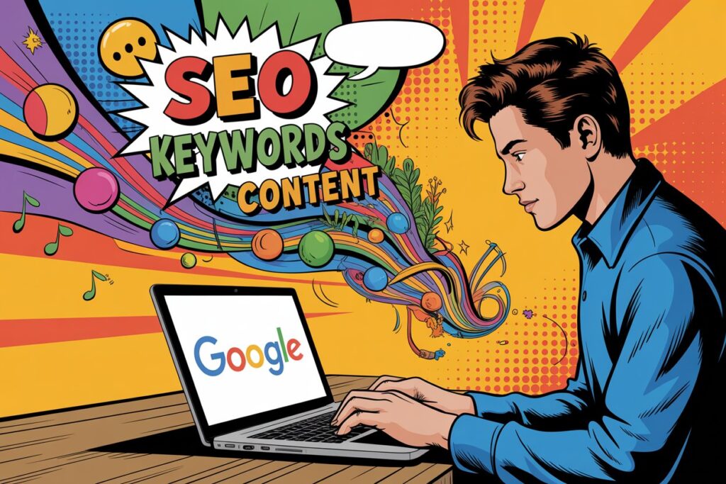 copywriter piszący pod Google i użytkownika